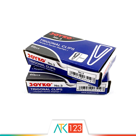 Paper Clips Joyko No. 3 Trigonal