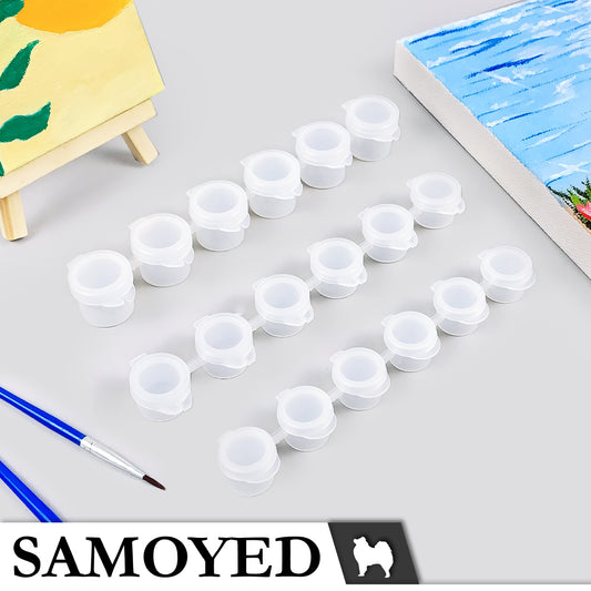 Plastic Cylinder Samoyed LM6