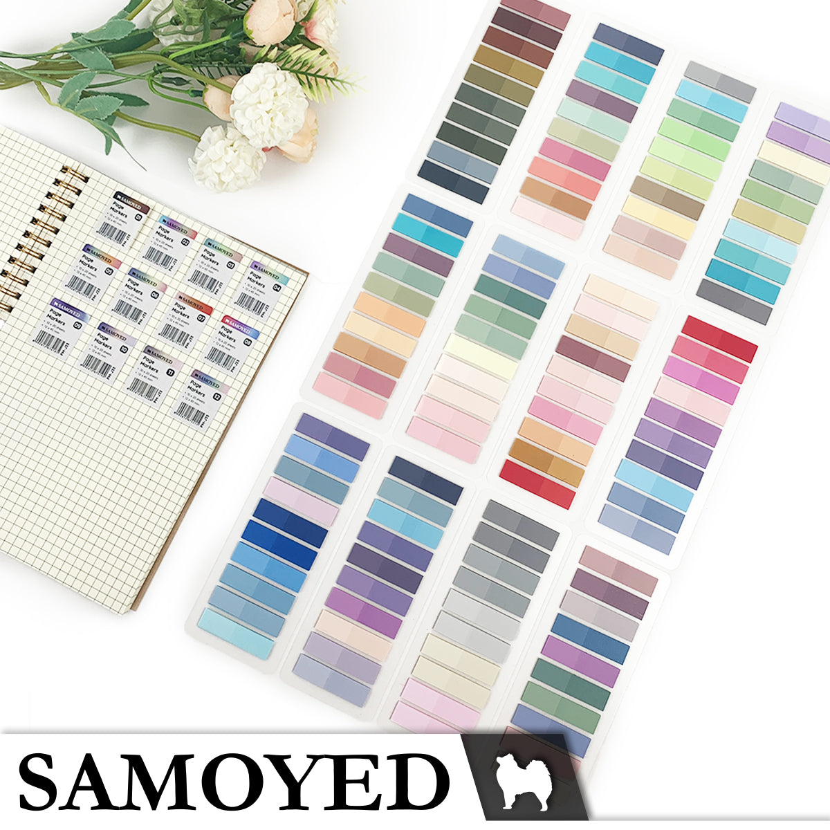 Page Markers Samoyed PM-J33