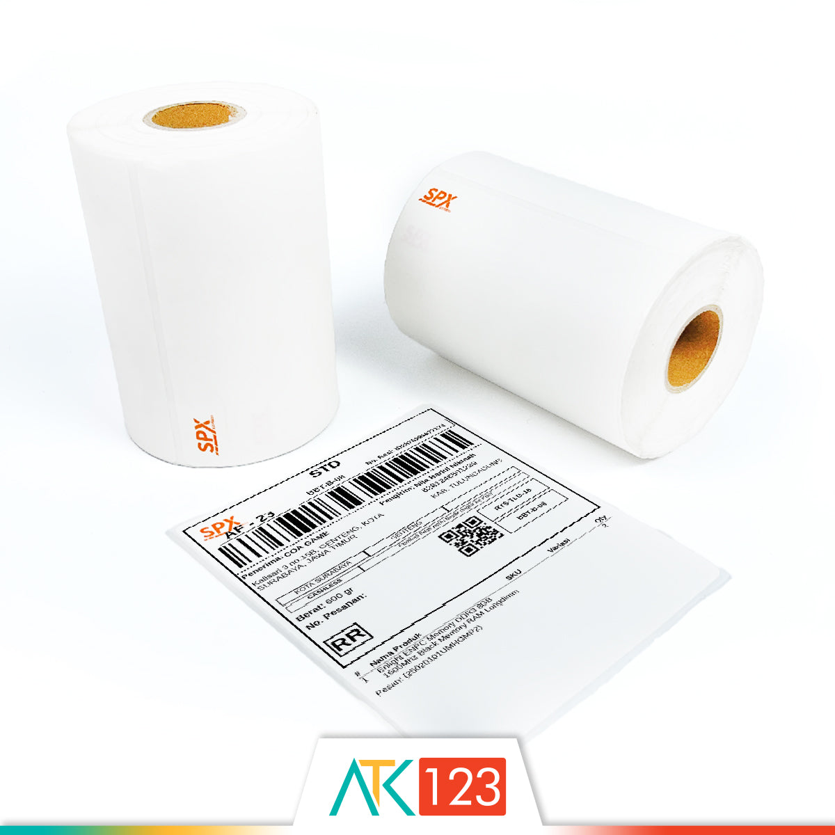 Label Thermal 100 x 120 mm 250 lbr