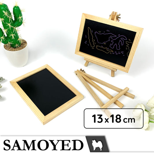 Blackboard Easel Set Samoyed WBES-C-1318B