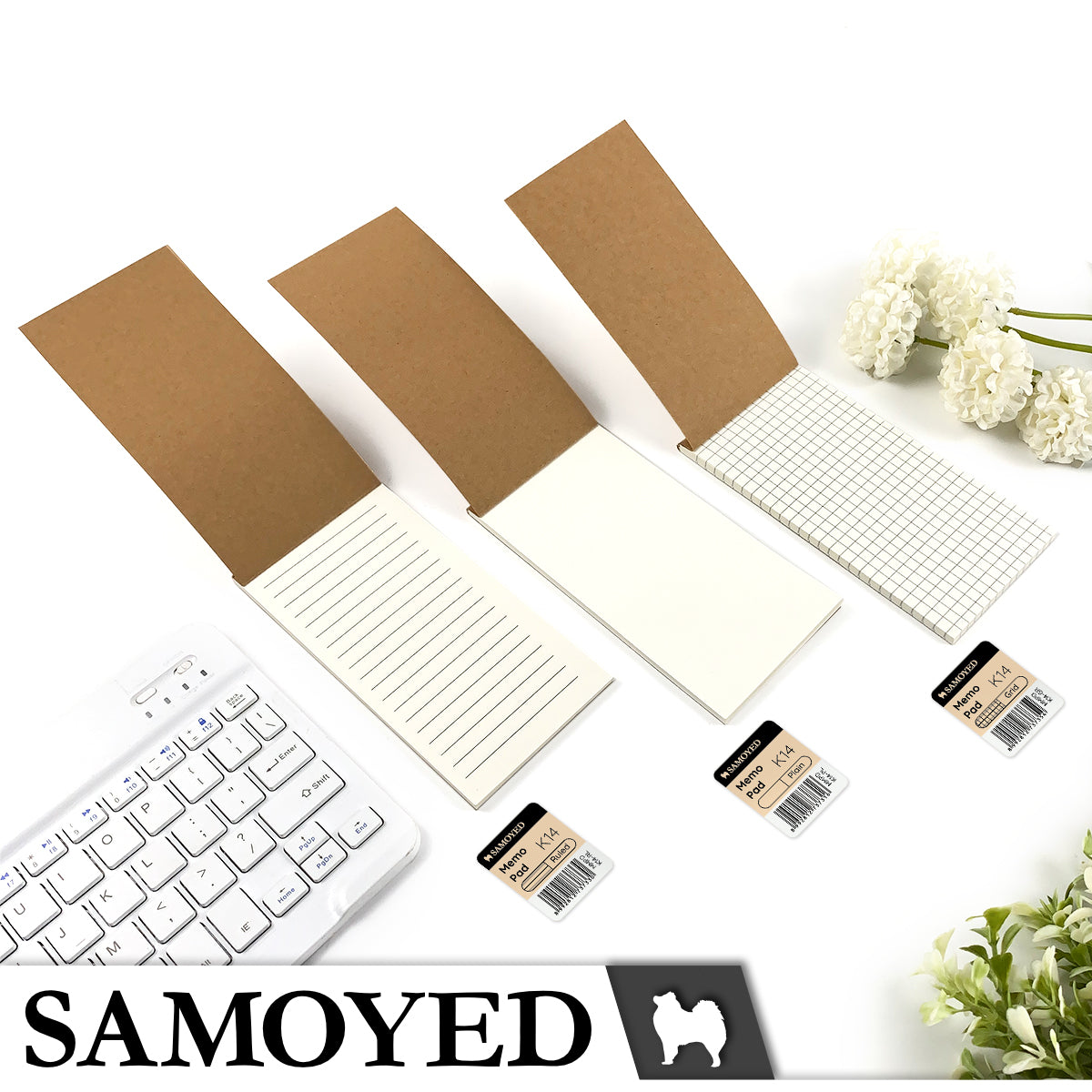Memo Pad Samoyed MMPD-K14