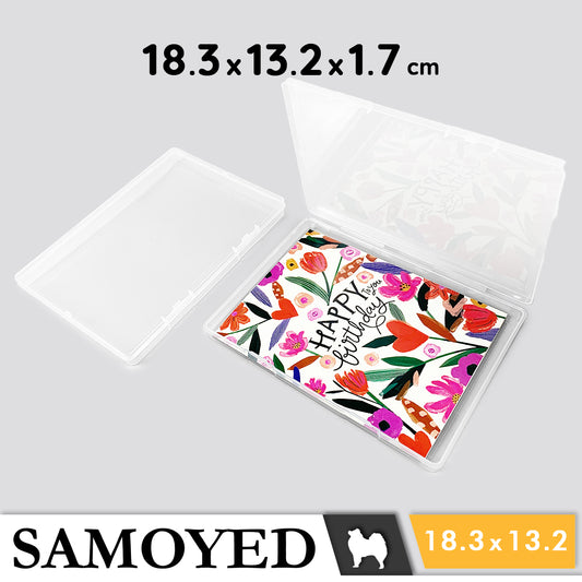 Plastic Box Samoyed SM 183 x 132 x 17 mm