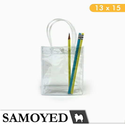 Tote Bag PVC Samoyed 13 x 15 x 7 cm