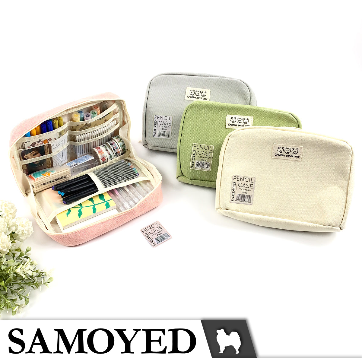 Pencil Case Samoyed PCCS-W35