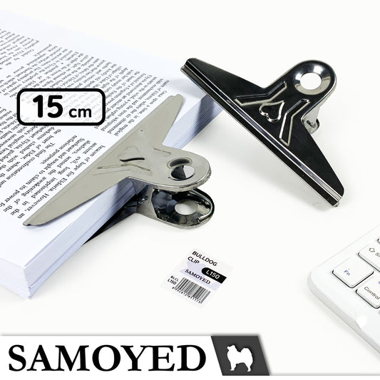 Bulldog Clip Samoyed BLCL-L150