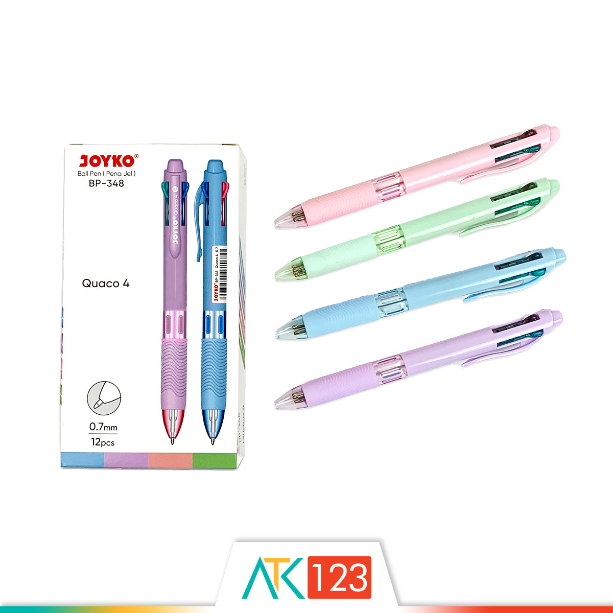 Ball Pen 4C Joyko Quaco 4 BP-348