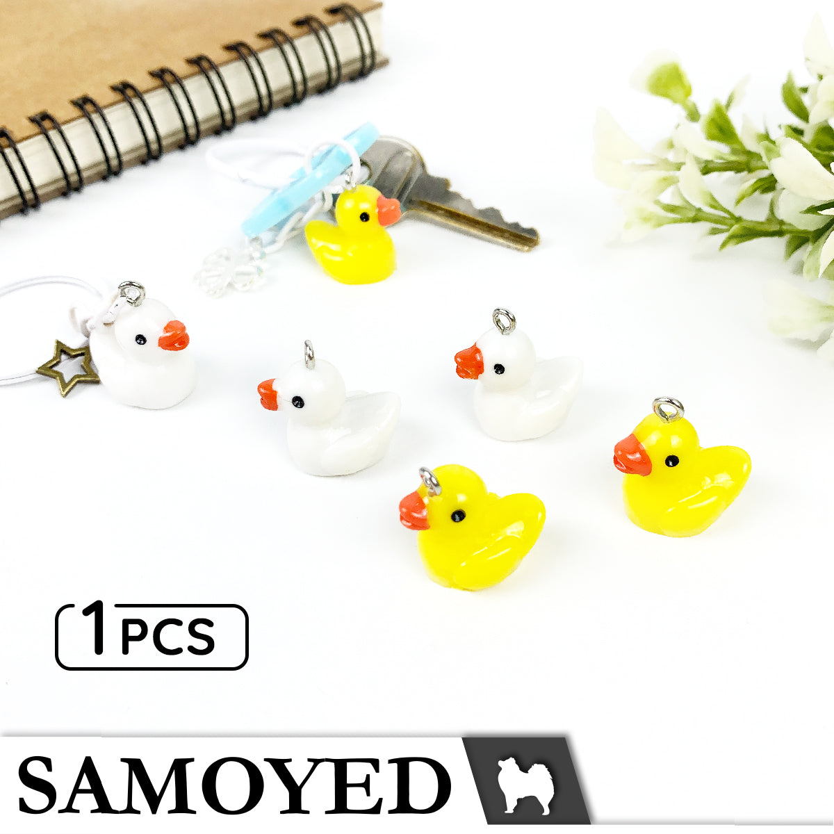 Accessory Charm Samoyed CHRM-PD-DCK1