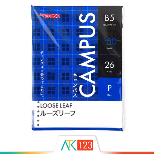 Loose Leaf Big Boss B5 100 lbr Polos