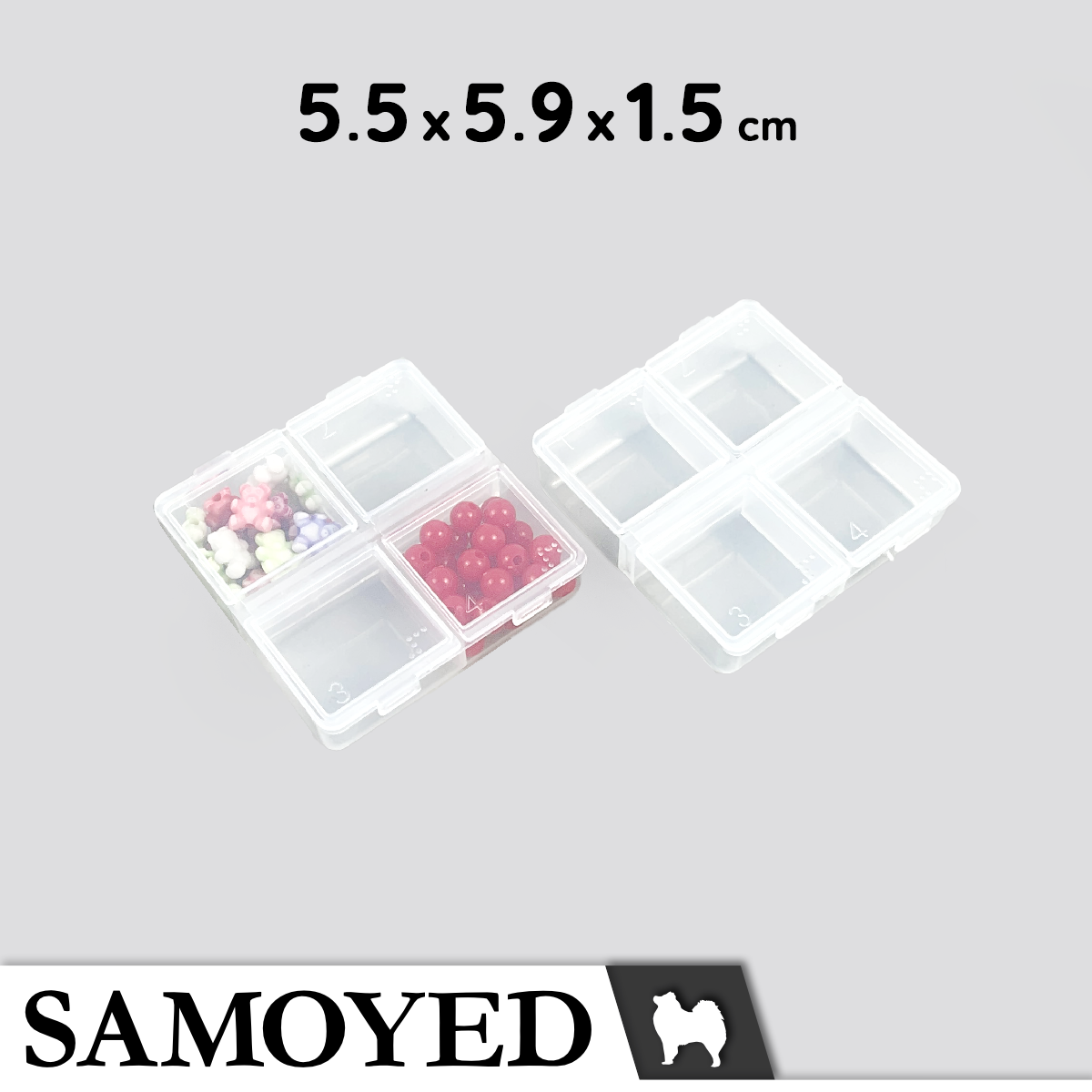 Plastic Box Samoyed LN4-55