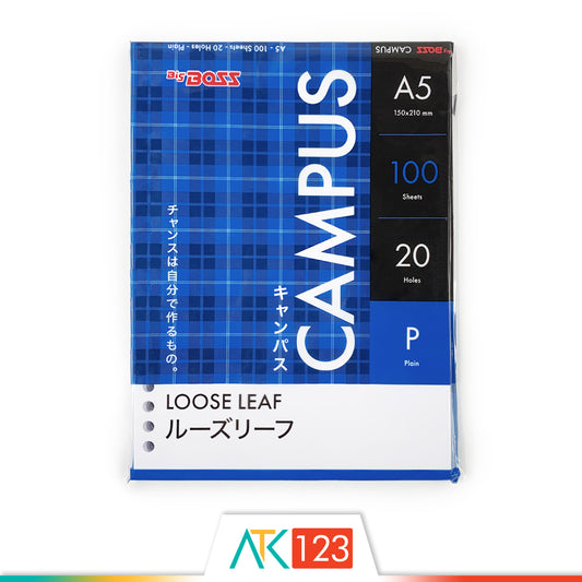 Loose Leaf Big Boss A5 100 lbr Polos