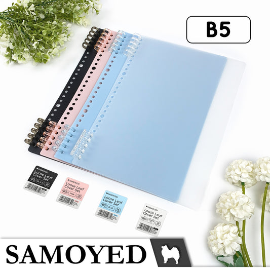 Loose Leaf Cover Set B5 Samoyed CNPS-EN2-B5