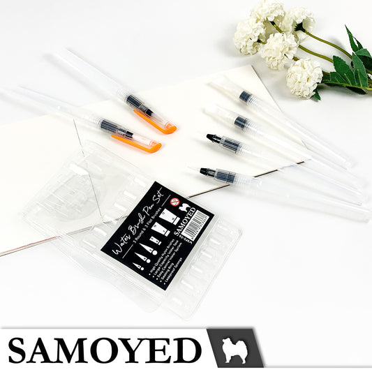 Water Brush Pen Set Samoyed WBPS-06
