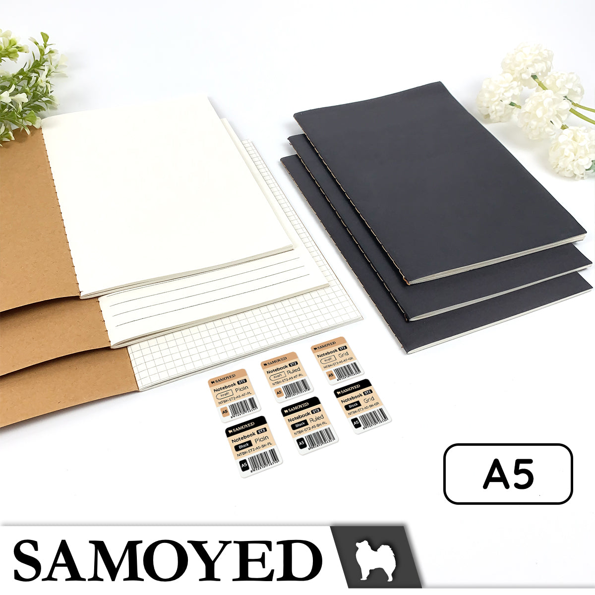 Notebook A5 Samoyed NTBK-ST2-A5