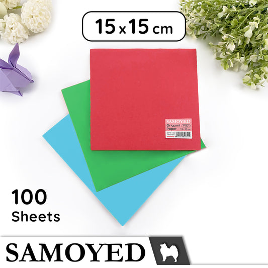 Origami Paper Samoyed ORP-R 15 x 15 cm 100 Sheets