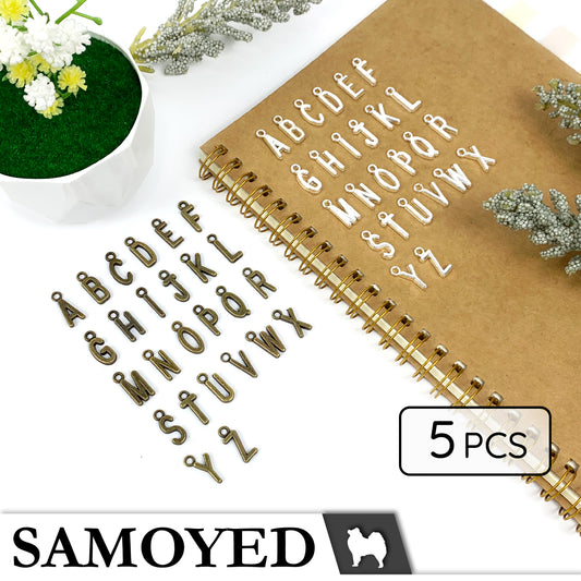 Accessory Charm Samoyed CHRM-PD-AB01 5 Pcs