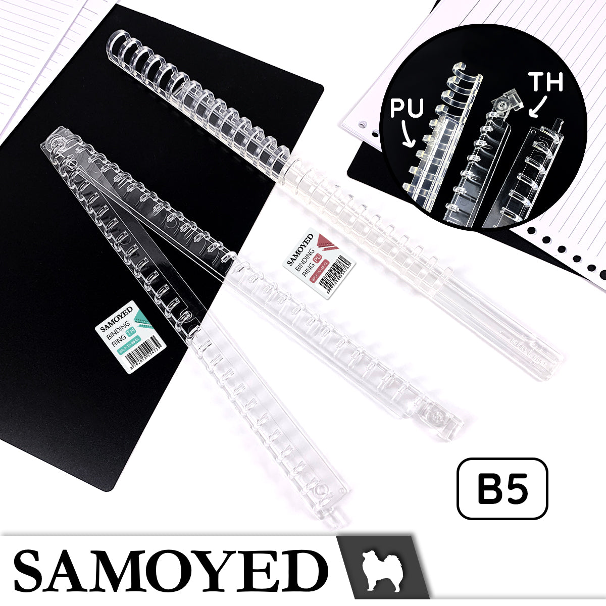 Binding Ring B5 Samoyed BRLP-26