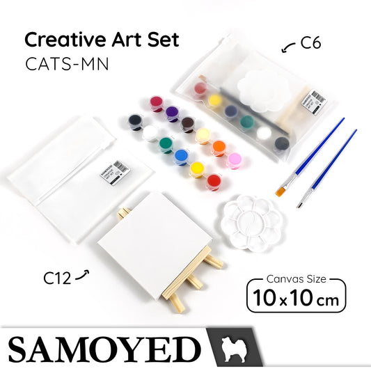 Creative Art Set Samoyed CATS-MN