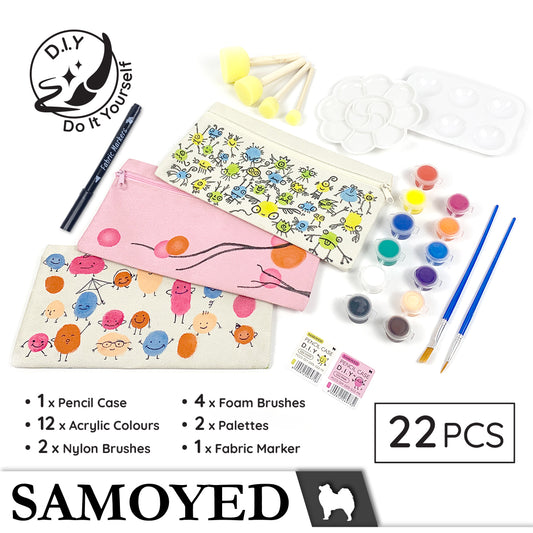 Pencil Case DIY Samoyed PCCS-DIY-D05