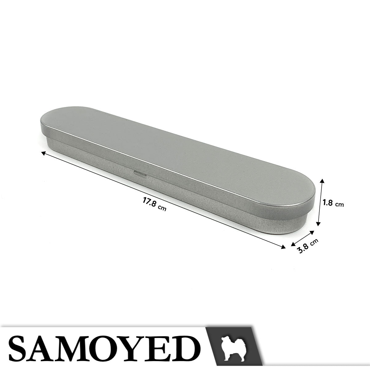 Tinplate Box Samoyed TNPX-F 178 x 38 x 18 mm
