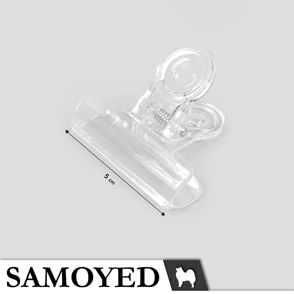 Bulldog Clip Samoyed BLCL-E050