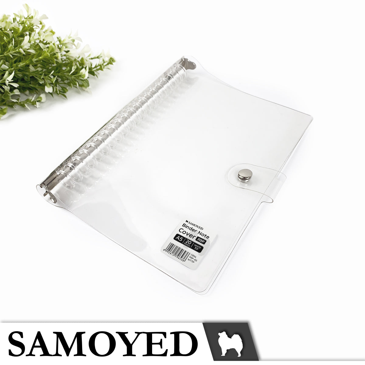 Binder Note Cover A5 Samoyed CBNL-R9P-A5
