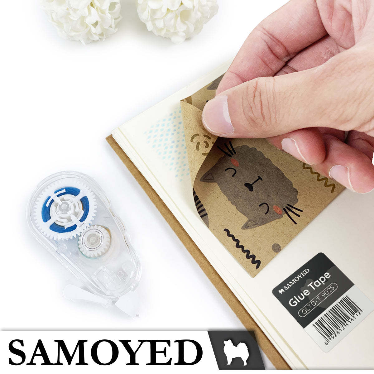 Glue Tape Samoyed GLTD-T-9025