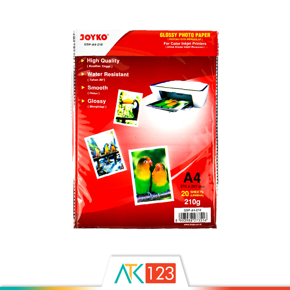 Photo Paper Glossy A4 210 gsm Joyko GSP-A4-210