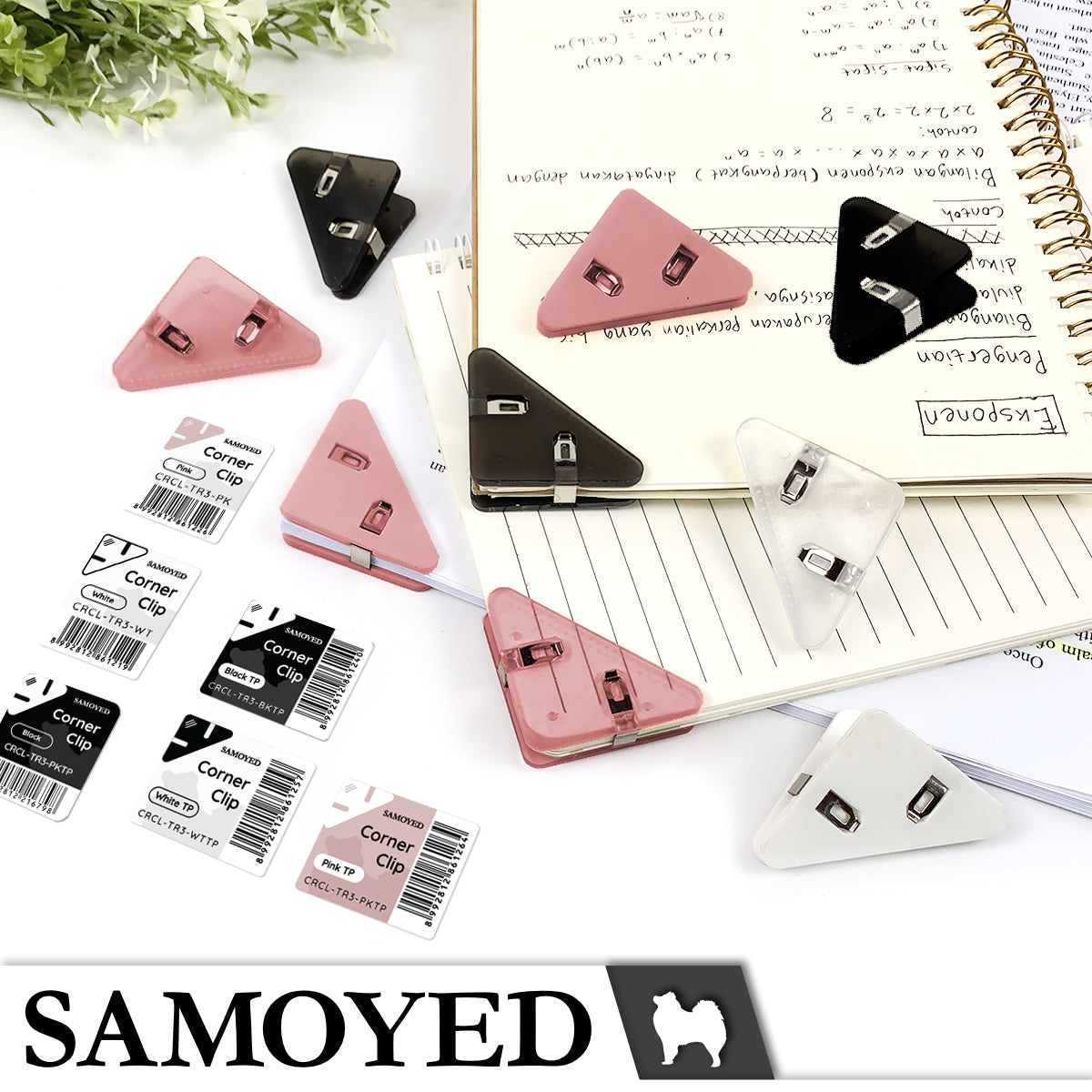 Corner Clip Samoyed CRCL-TR3