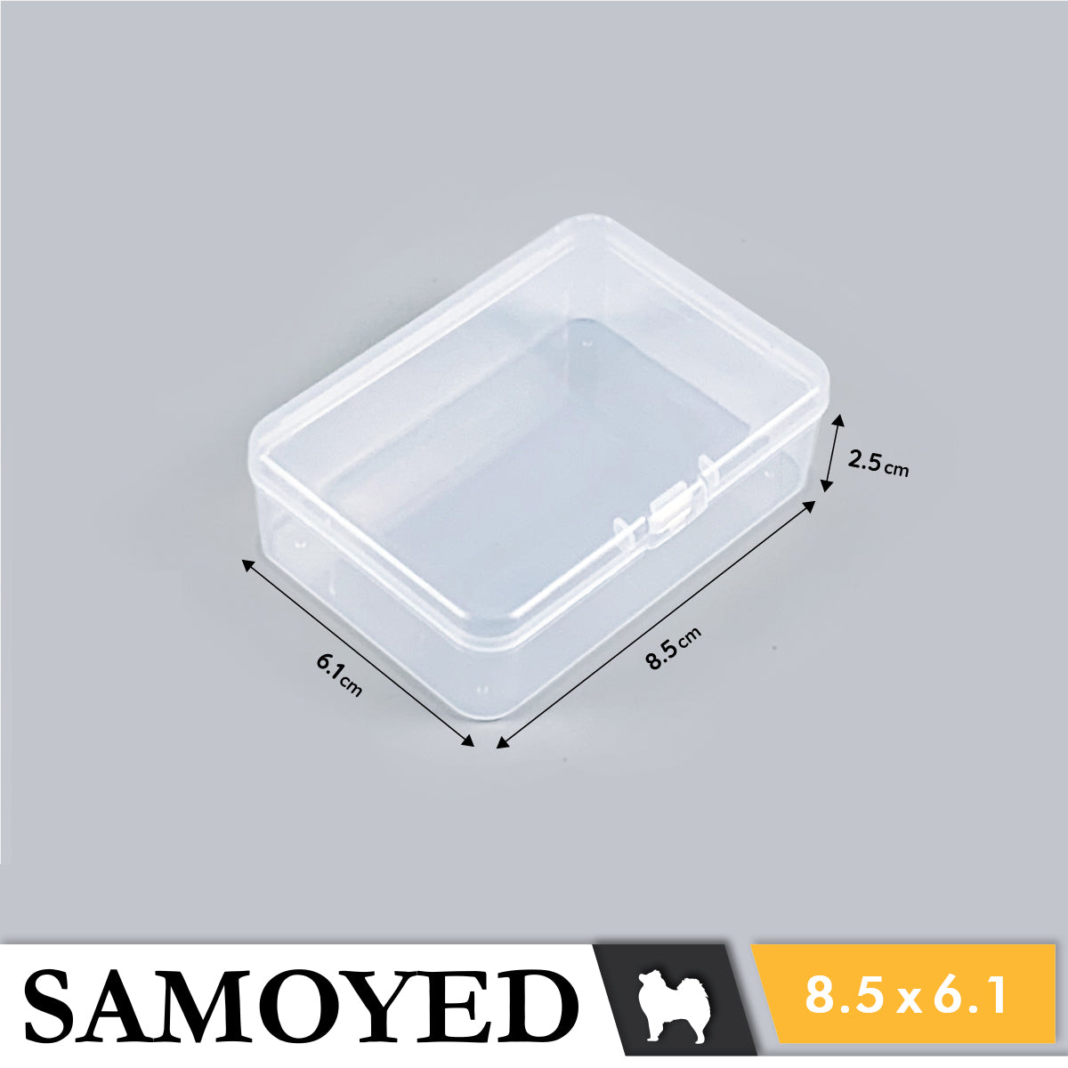 Plastic Box Samoyed SH 85 x 61 x 25 mm