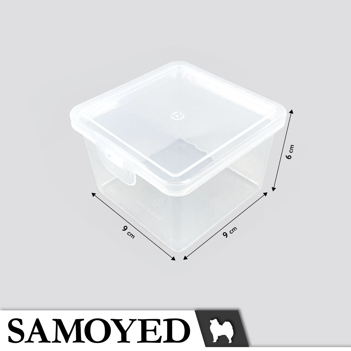 Plastic Box Samoyed SP 90 x 90 x 60 mm