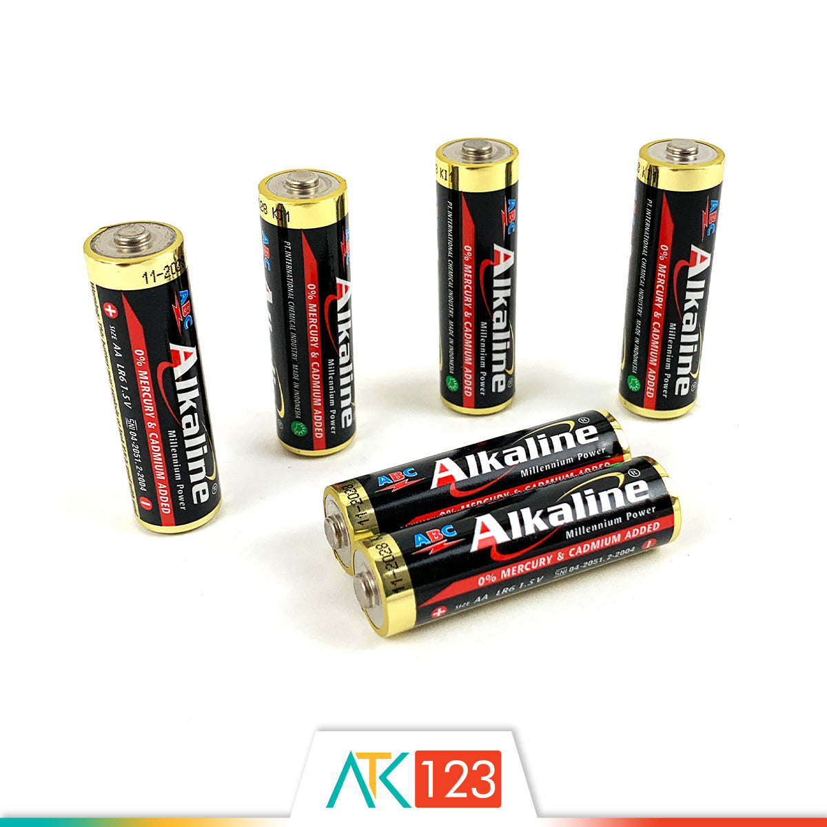 Battery ABC Alkaline LR6/AA 4B+2B