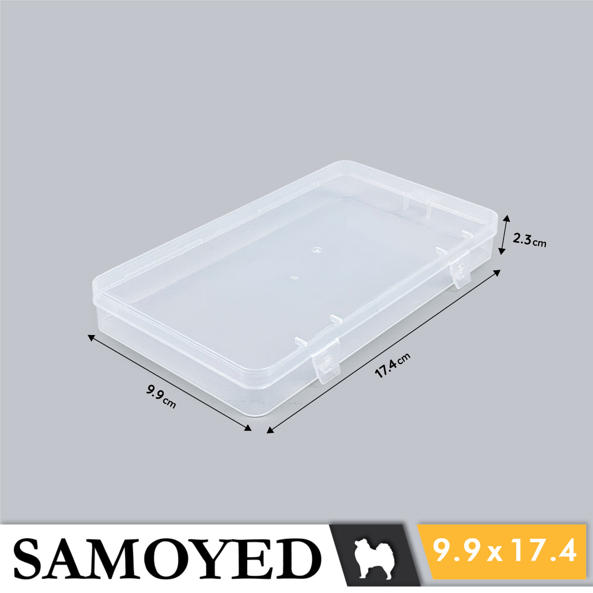 Plastic Box Samoyed HJ 99 x 174 x 23 mm