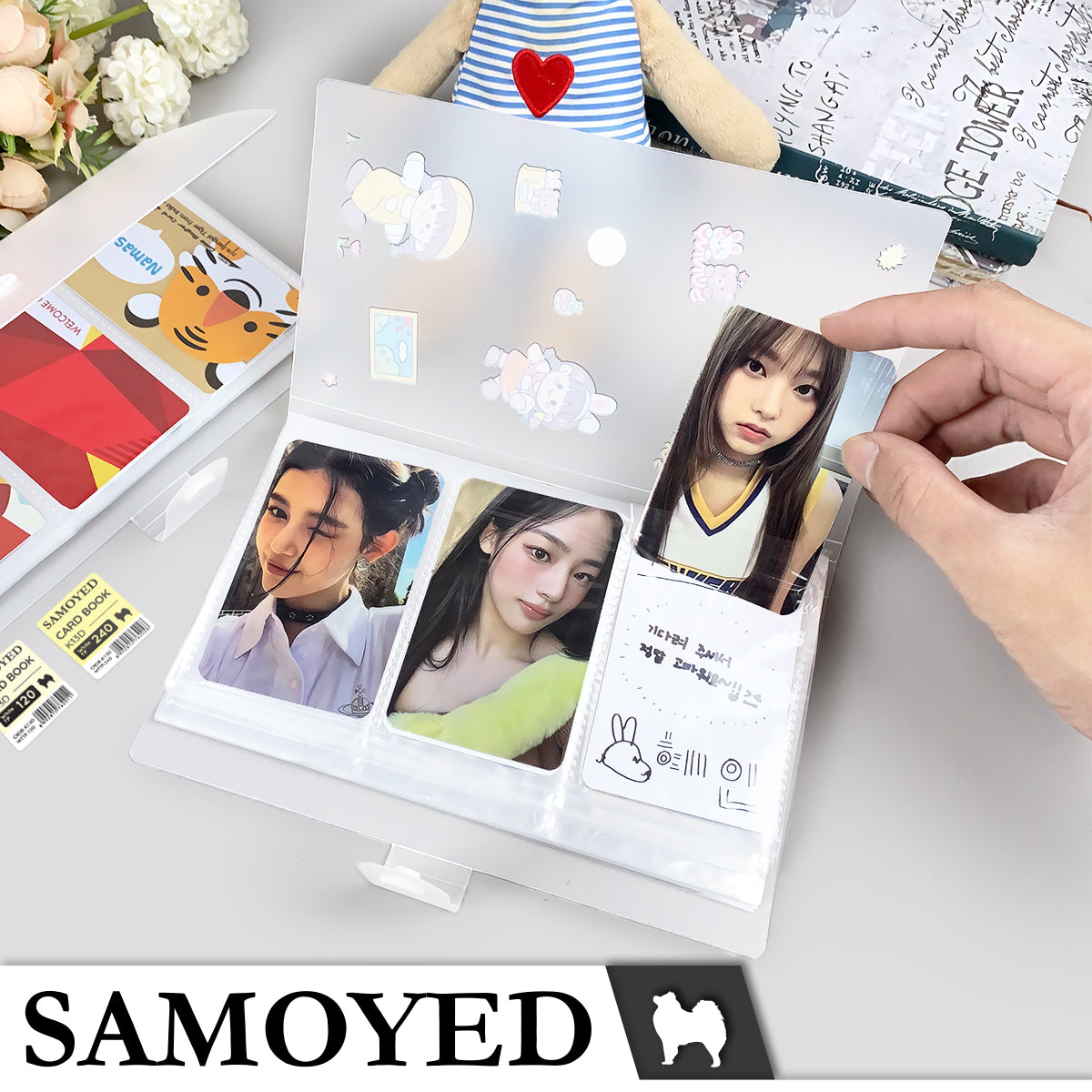 Card Book Samoyed CRDB-K13D