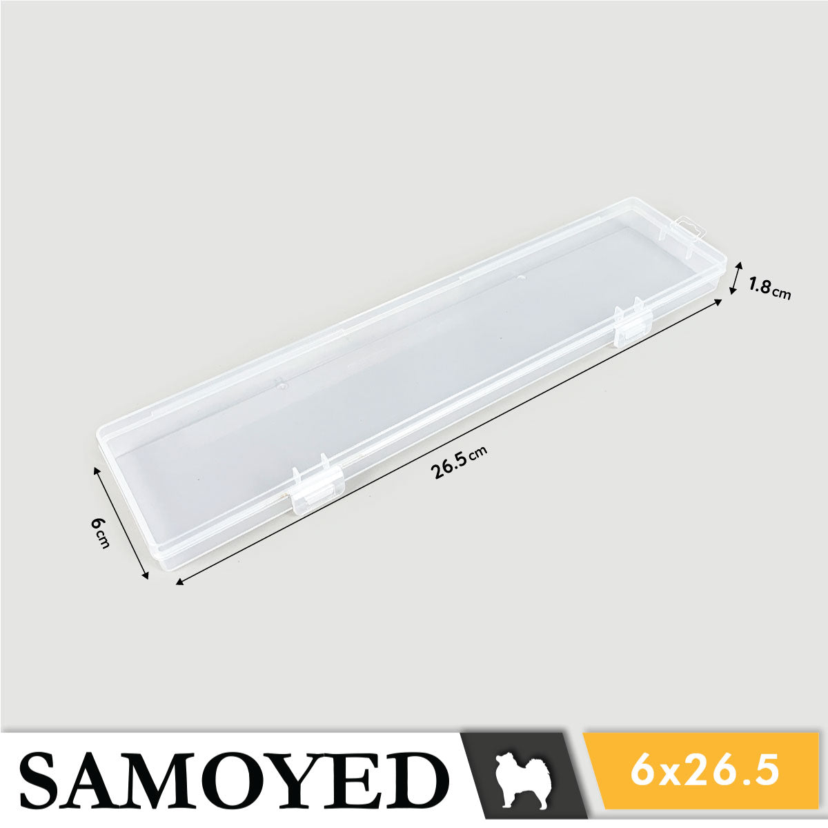 Plastic Box Samoyed HJ 60 x 265 x 18 mm