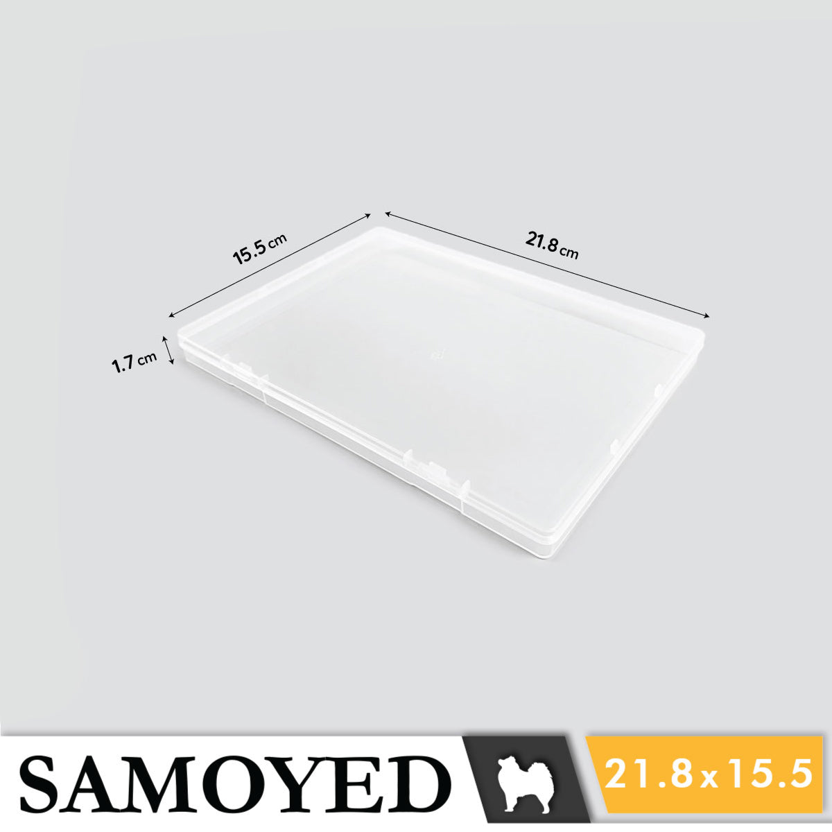 Plastic Box Samoyed SM 218 x 155 x 17 mm