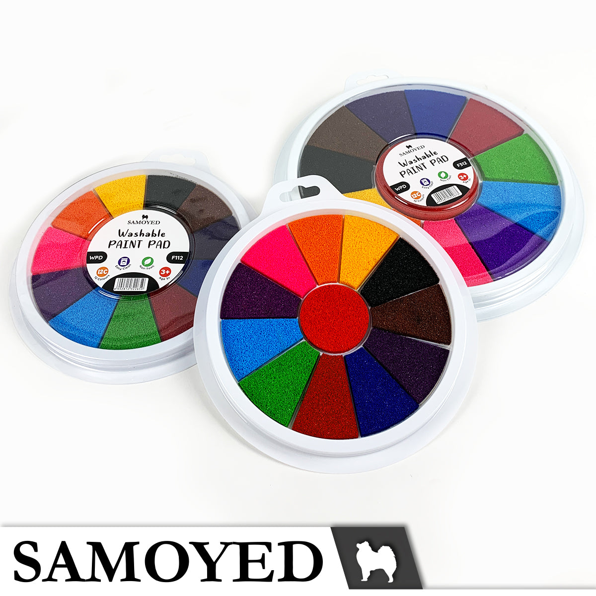 Washable Paint Pad Samoyed WPD