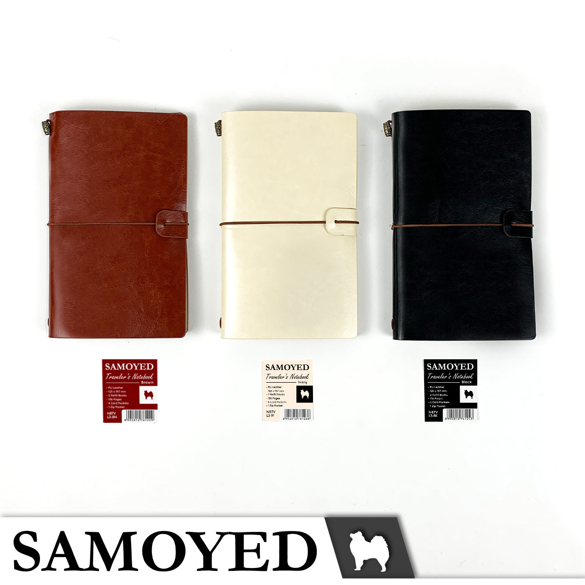Traveler's Notebook Samoyed NBTV-L3