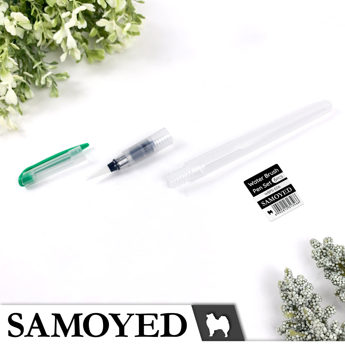 Water Brush Pen Set Samoyed WBPS-ED6