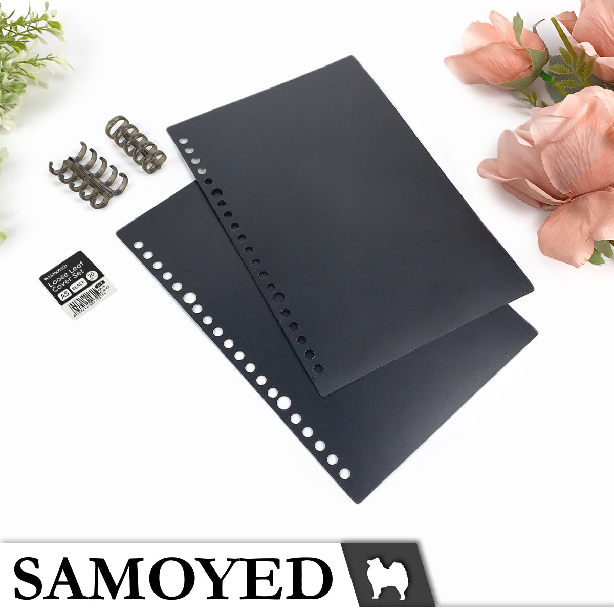 Loose Leaf Cover Set A5 Samoyed CNPS-EN2-A5