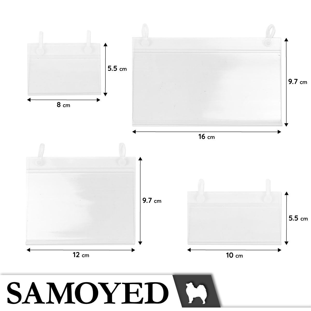 Label Holder Samoyed LBHL-KB