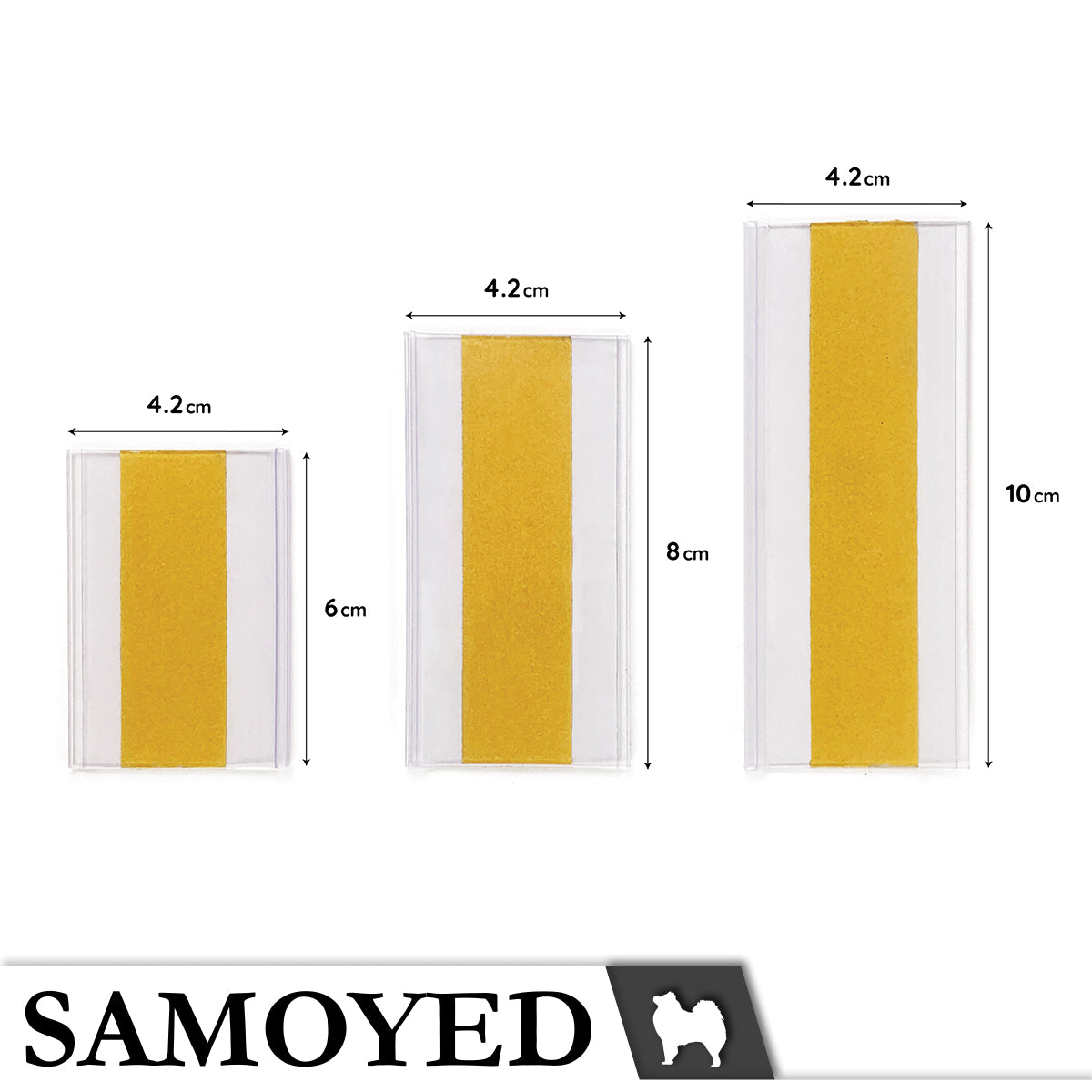 Label Holder Samoyed LBHL-BT
