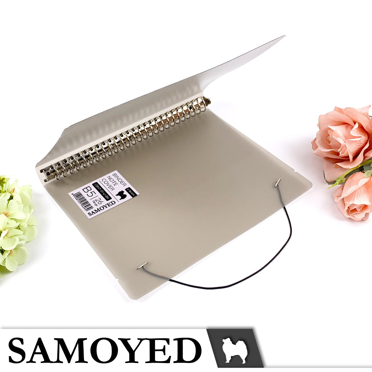 Binder Note Cover B5 Samoyed CBNT-51
