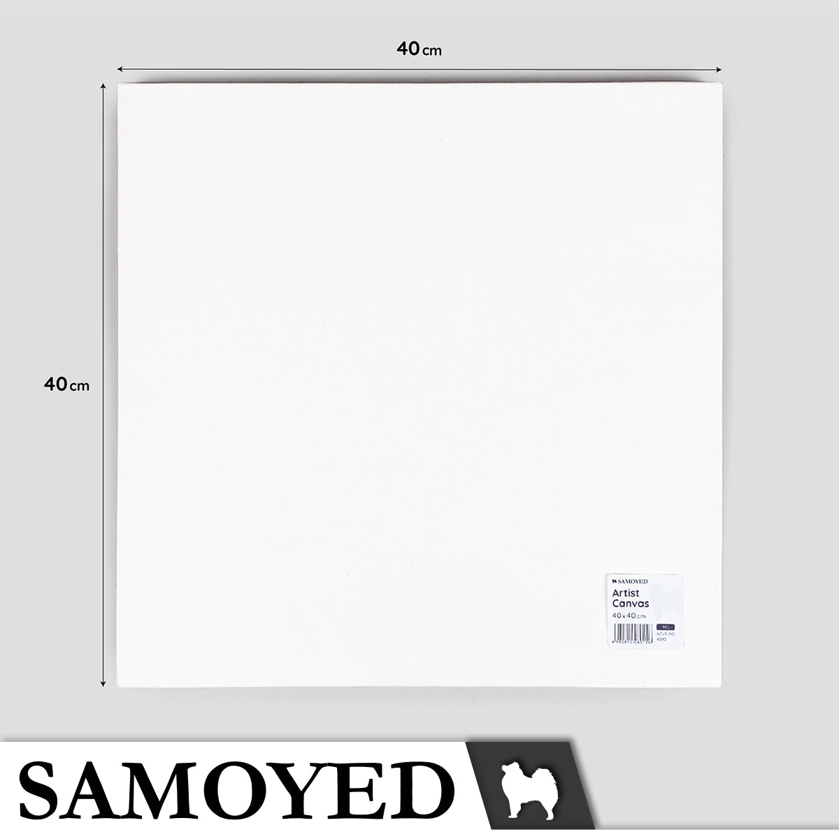 Artist Canvas Samoyed MS 40 x 40 cm