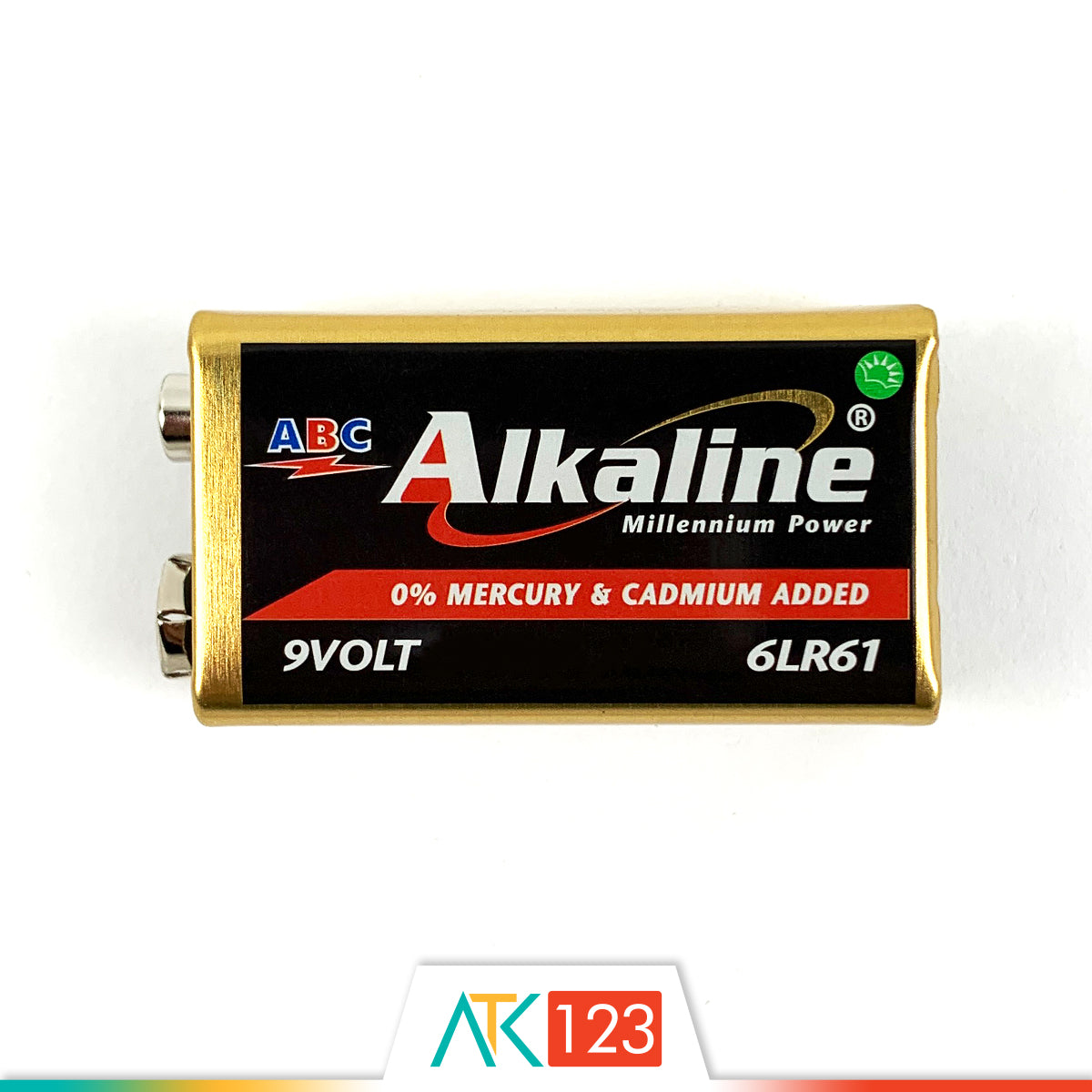 Battery ABC Alkaline 9V/6LR61 1B