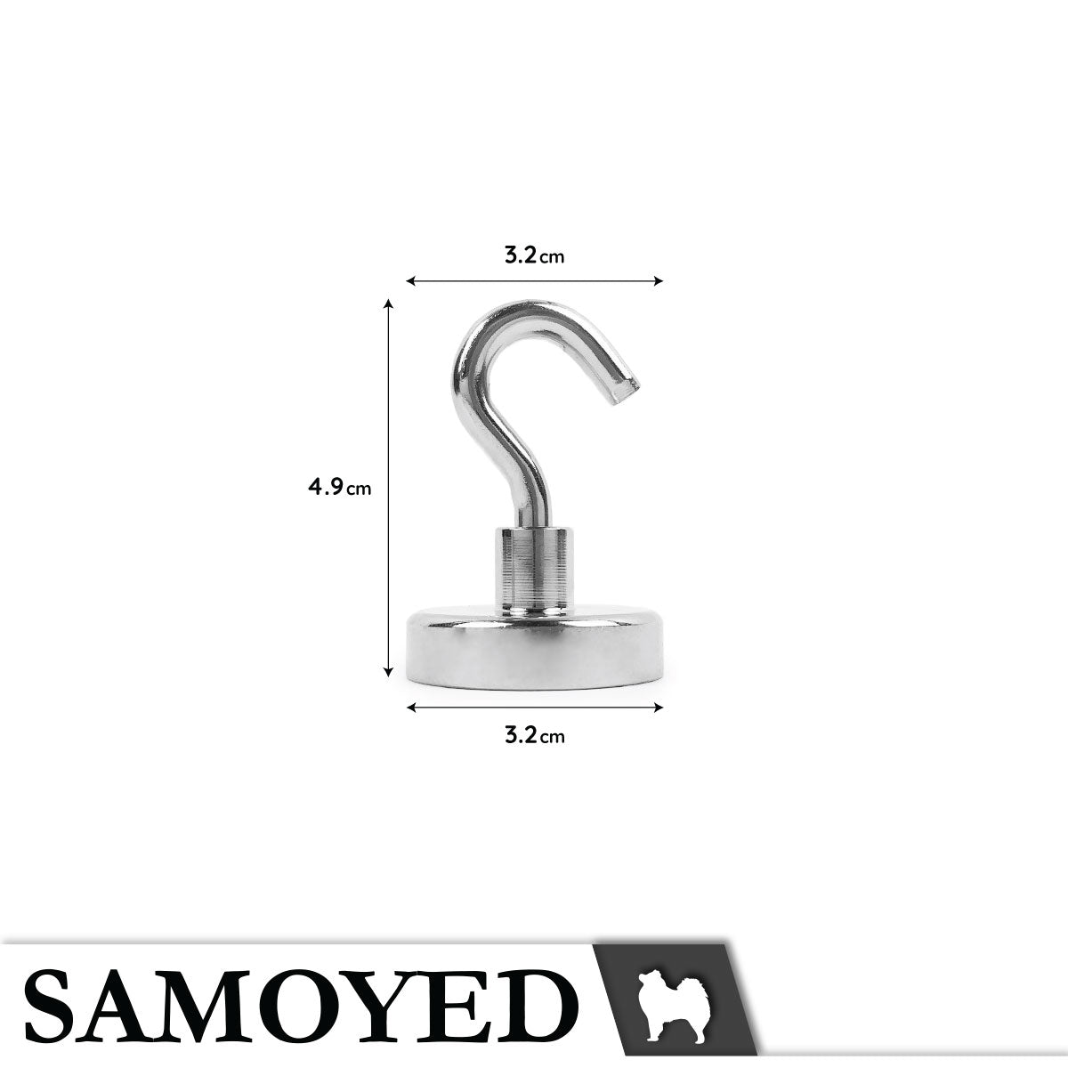 Magnetic Hook Samoyed HKMG-NE32