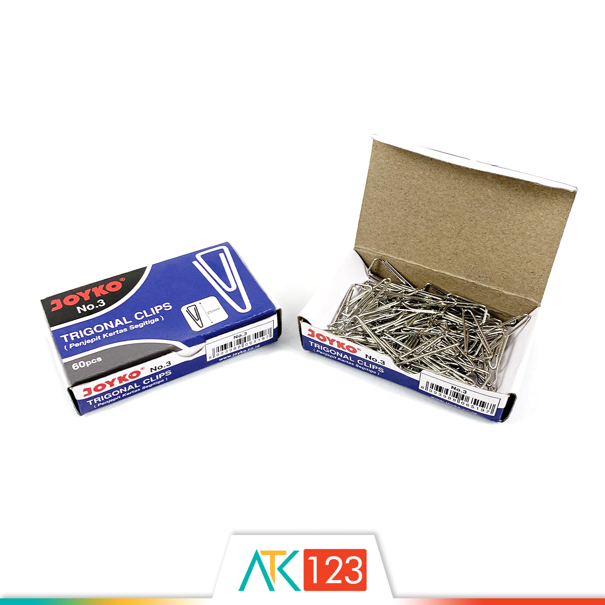 Paper Clips Joyko No. 3 Trigonal