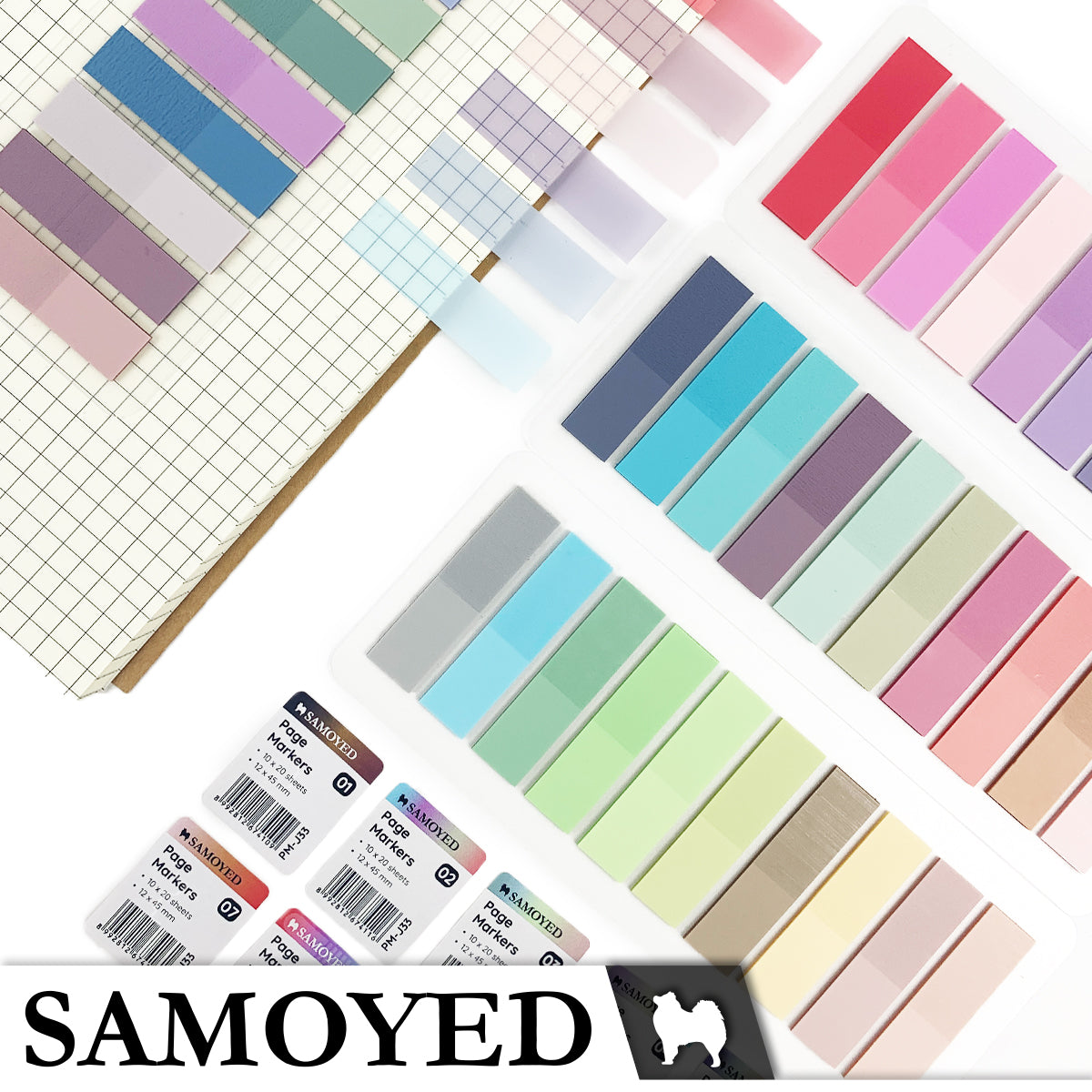 Page Markers Samoyed PM-J33