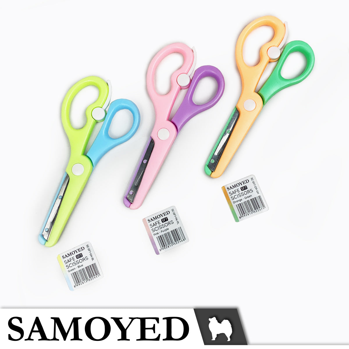 Safety Scissors Samoyed SC-SF7