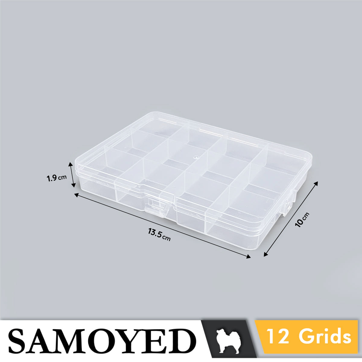 Plastic Box Samoyed G12-135